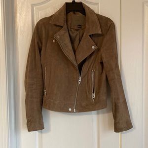 Blank NYC suede moto jacket.